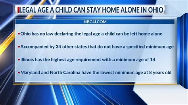 Can a 10-year-old child stay home alone?