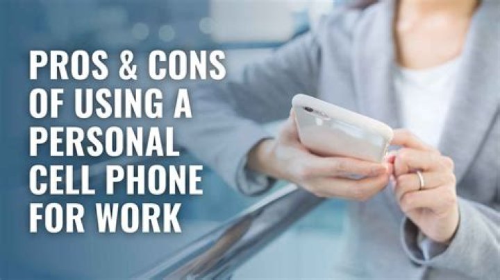 Can your work make you use your personal cell phone?