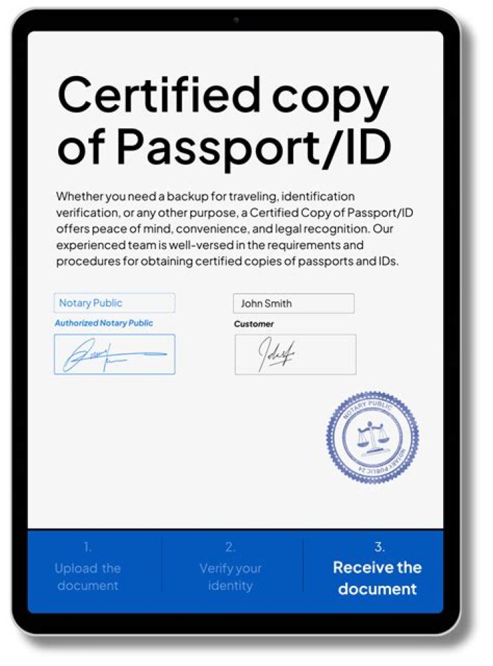 Do you have to send original documents for passport?