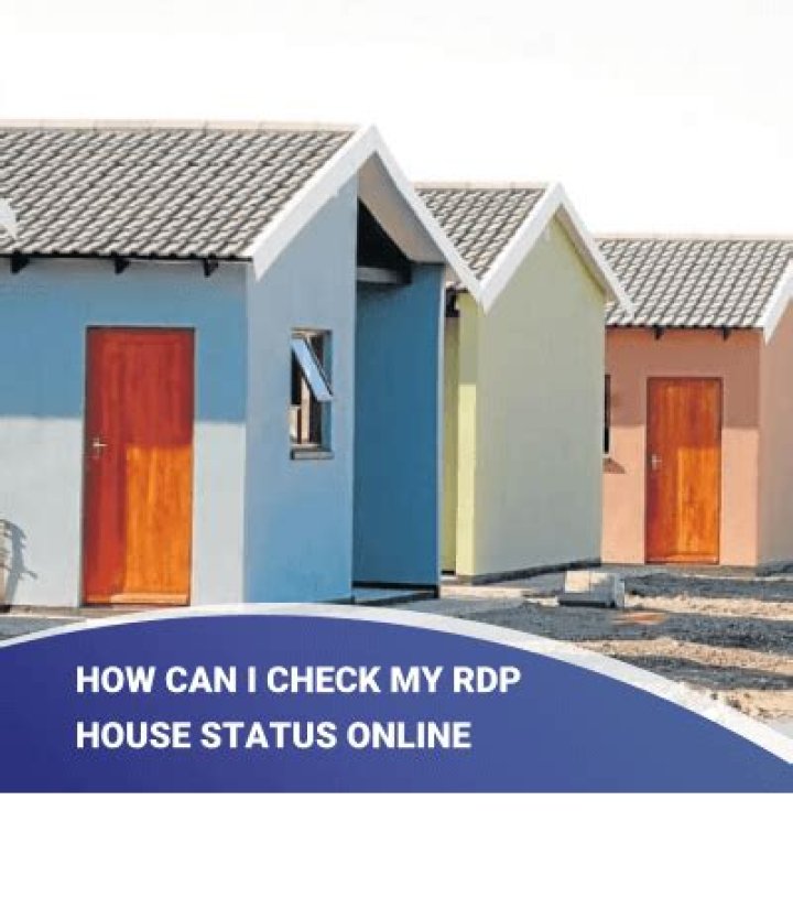 How can I check my RDP house status check?
