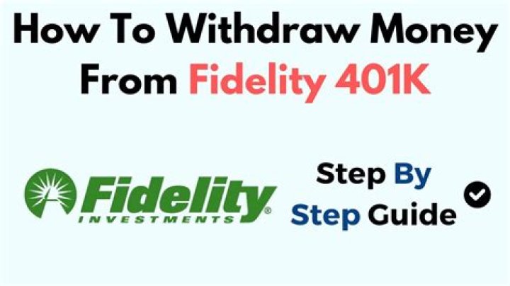 How do I get my money from Fidelity?