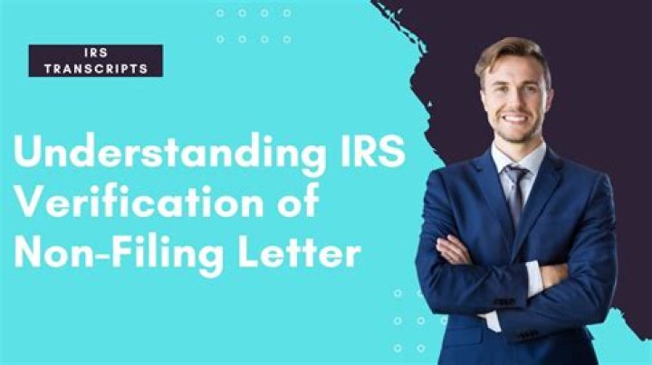 How do I get proof of non filing?