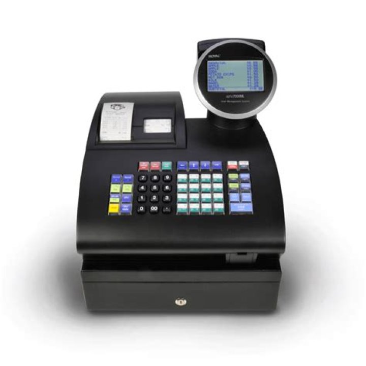 How do I open a Royal Alpha 1000ml cash register?