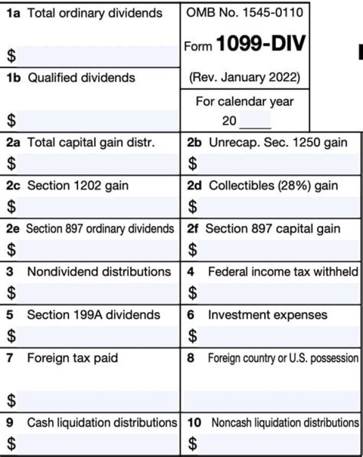 How do I report a dividend distribution on 1120?