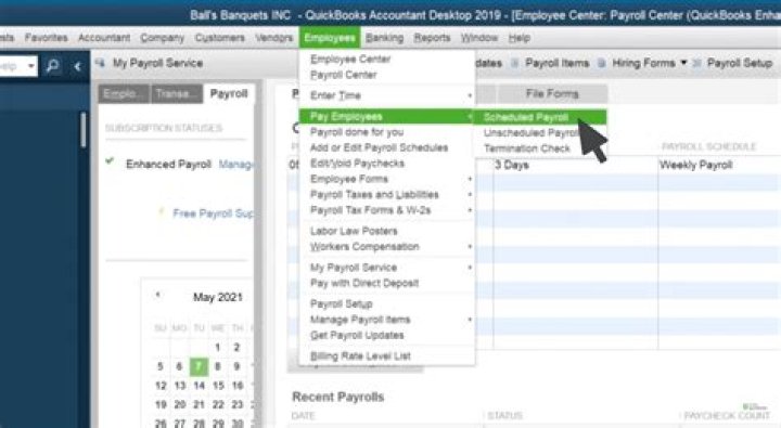 How do I set up payroll for one person?