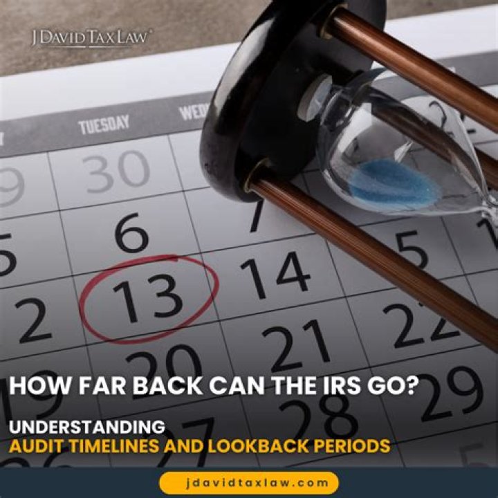 How far back can the tax man look?