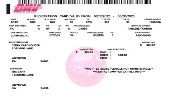 Is California delaying car registration?