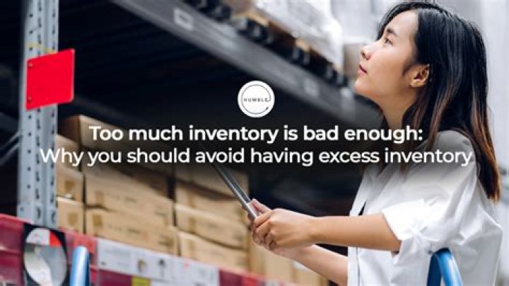 Is having too much inventory bad?