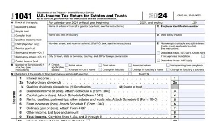 What are fiduciary fees on Form 1041?