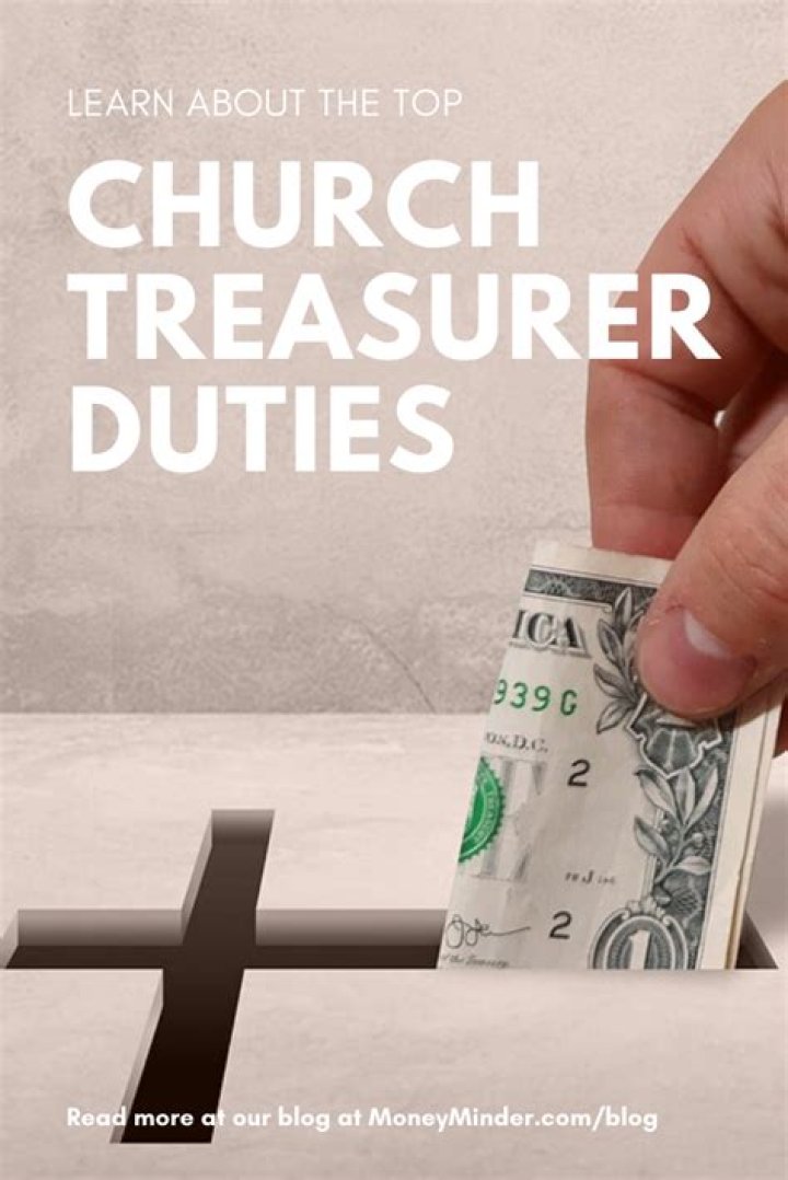 What are the duties of a treasurer in church?