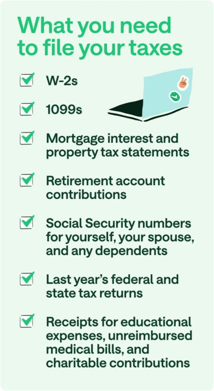 What do you need to file taxes on your own?