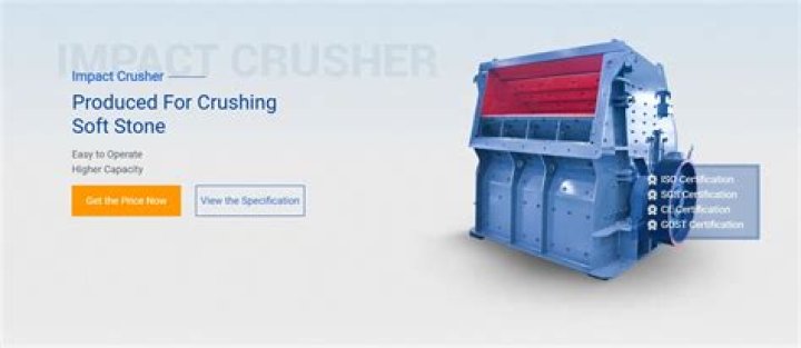 What does an impact crusher do?