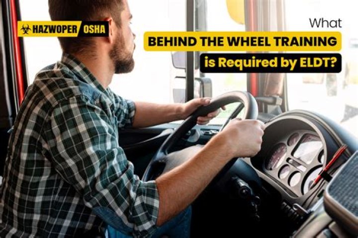 What does behind the wheel teach you?