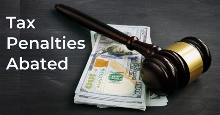 What does penalty abated mean?