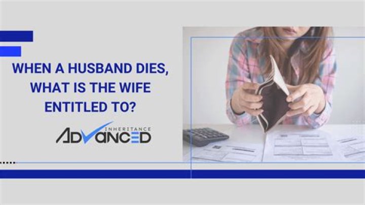 What happens to your house when your husband dies?