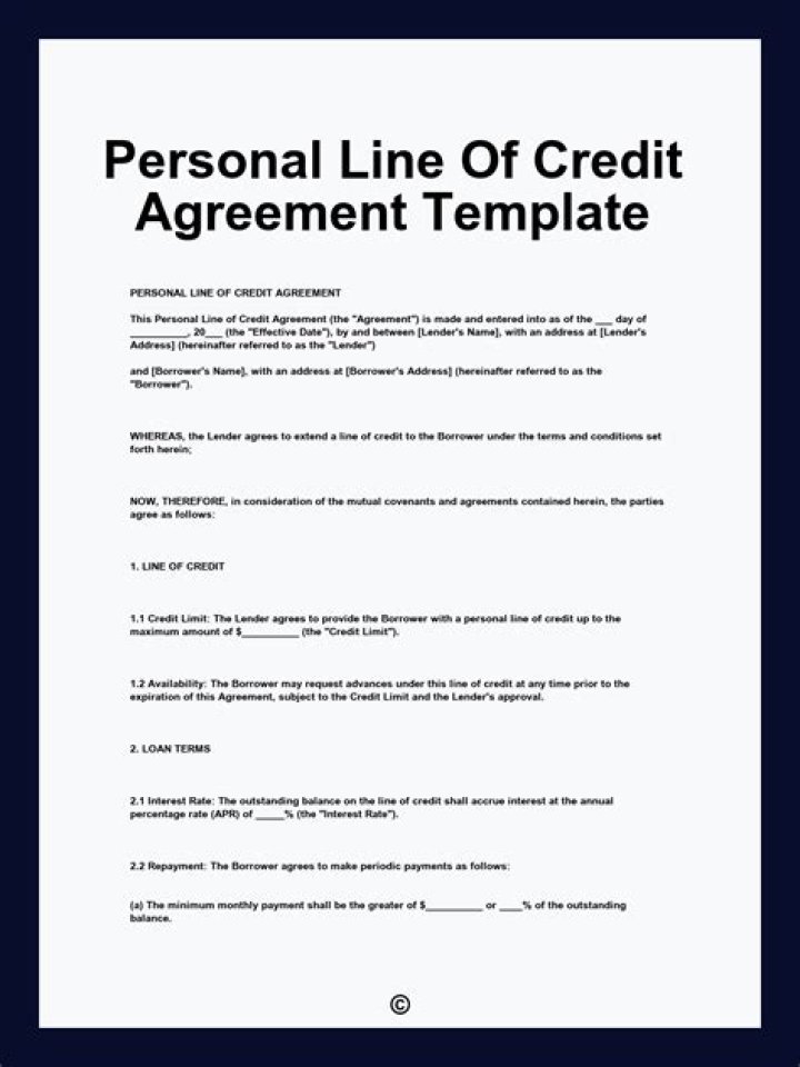 What is a good interest rate for a line of credit?