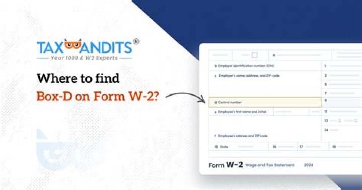 What is Box D in W-2?