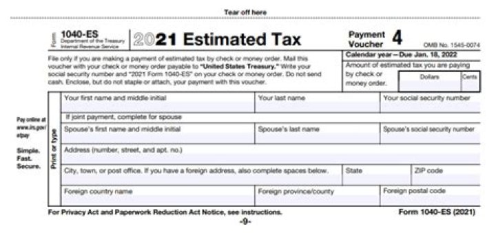 What is paid estimated federal or state taxes?