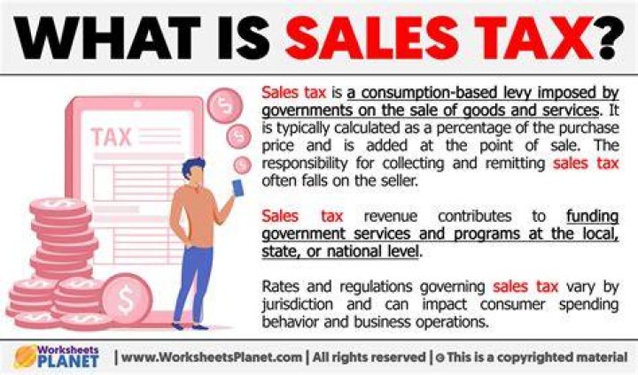 What is sales tax and service tax?