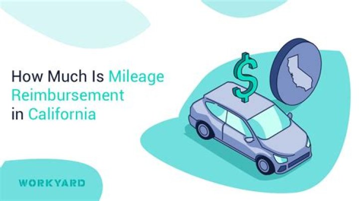 What is the California mileage reimbursement rate 2021?