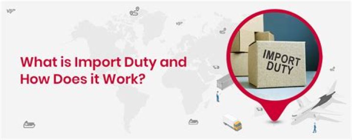 What is the import duty from USA?