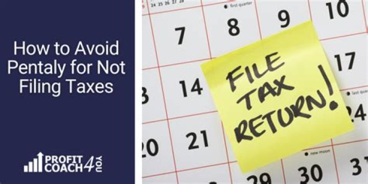 What kind of trouble can you get in for not filing taxes?