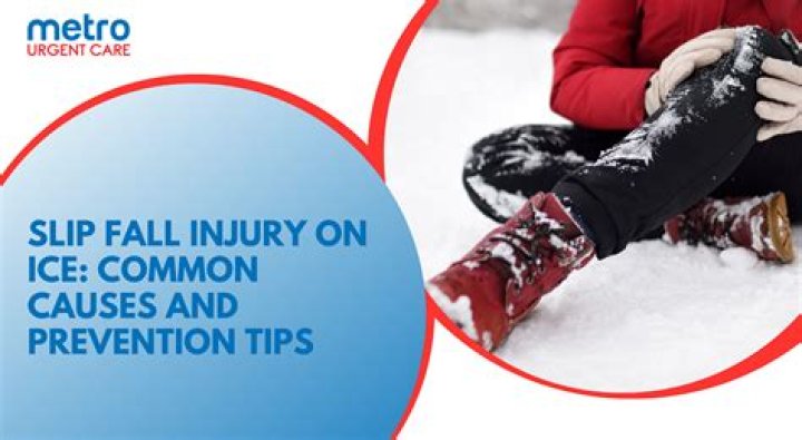 What to do when you slip and fall on ice?