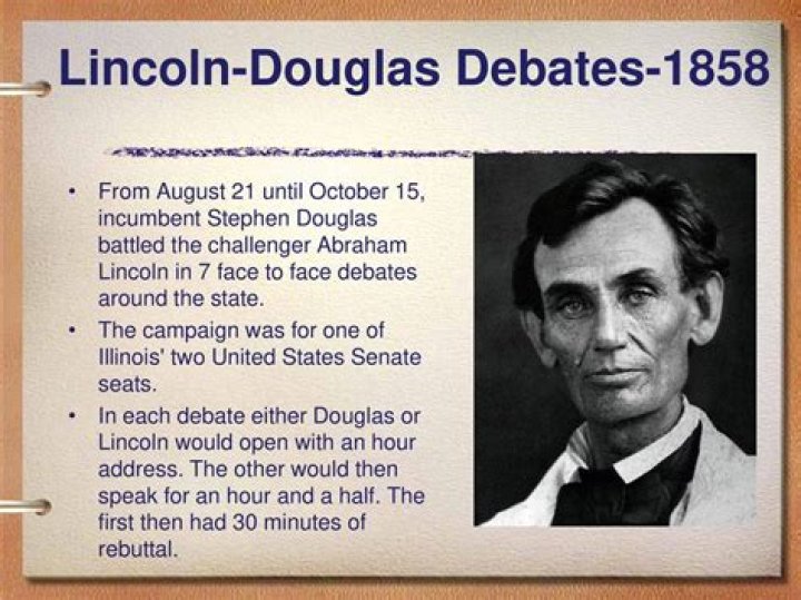 What was the significance of the Lincoln-Douglas debates quizlet?