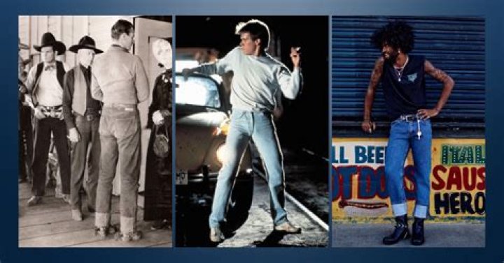 When did jeans become popular?