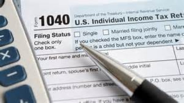 When I paid my annual income tax What do I address the check to?