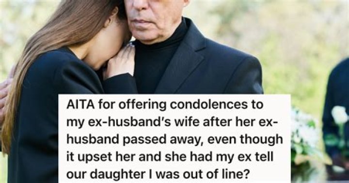 Where did I go when my ex husband died?