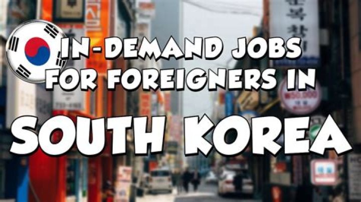 Which engineers are in demand in South Korea?