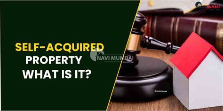 Who has rights on self-acquired property?