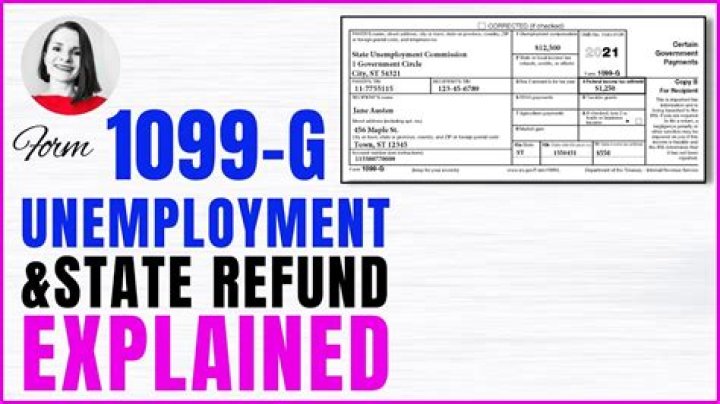 Why is Michigan unemployment sending me a 1099-G form?