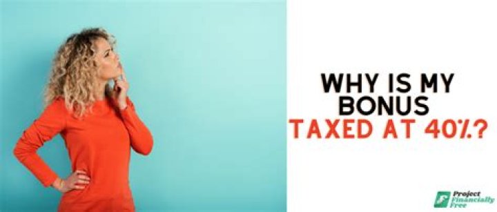Why is my commission taxed at 40%?