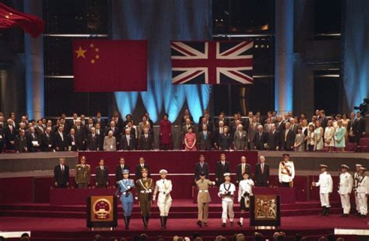 Why was Hong Kong returned to China in 1997?